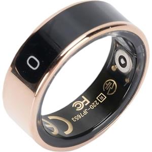 Denash Smart Health Ring, Fitness Tracker con Display Digitale e Controllo dei Gesti, Contatore a (11 ID: 20,7 mm / 0,81in, Circonferenza: 64-67 mm)