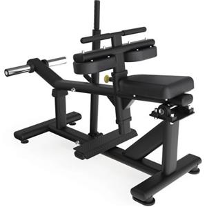 Toorx Panca Calf Raise Regolabile WBX-3000 - Struttura in Acciaio Rinforzato, Cuscino Spessore 65mm, Colore Nero