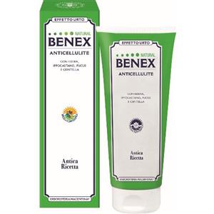 Erboristeria Magentina Benex Gel Anticellulite 200 ml - Azione Drenante e Tonificante con Ippocastano e Centella