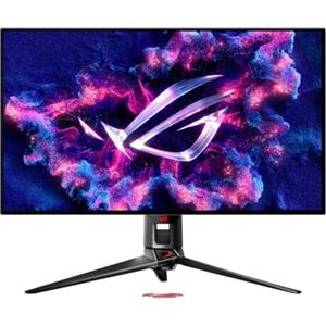ASUS ROG Swift OLED PG32UCDMR, Monitor da Gioco da 31,5, 4K QD-OLED (3840 x 2160), 0,03 ms (GTG), 240 Hz, Compatibile con G-SYNC, Porte USB-C e USA-A, DisplayPort, HDMI, DisplayWidget Center, Nero