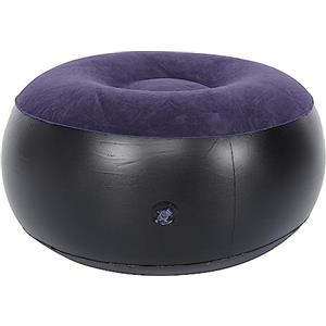 Garosa Divano Gonfiabile Floccato Portatile per Interni ed Esterni, Sedia da Campeggio Pieghevole per Salotto Camera da Letto e Outdoor, Ideale per Rilassarsi e Sedersi