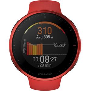 Polar Vantage V2 Red + H10 - orologio multifunzione + sensore di frequenza cardiaca, Red