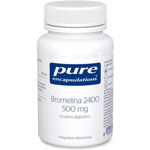 NESTLE' Pure Encapsulations Bromelina 2400 Integratore Per Contrastare La Cellulite 30 Capsule
