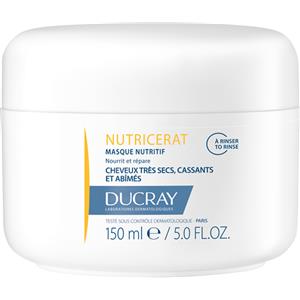 Ducray Nutricerat Maschera 150ml - Maschera Nutritiva per Capelli Secchi e Fragili con Burro di Illipé