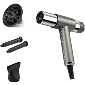 G3 Ferrari G30061 Monna Lisa Asciugacapelli Brushless Professionale, Motore BLDC, 2000 W, 3 Velocità, Funzione Ionic Oxy-active, 110.000 RPM, Diffusore, Concentratore e 2 Coni Wave Design