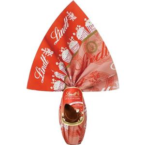 Lindt Uova di Pasqua 2026 Cioccolato, Uovo al Cioccolato Pop Corn con Sorpresa, Idea regalo pasqua, 240g