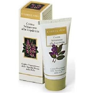 L'Erbolario Crema Schiarente Viso e Corpo alla Liquirizia 50 ml - Attenua le Macchie Cutanee e Contrasta la Maturazione della Melanina