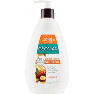 Geomar Crema Corpo Nutriente per pelli secche, con Olio di Argan, 400 ml
