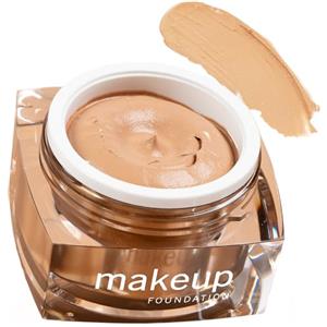 EGYPT-WONDER 4-in-1 Mousse per trucco - Fondotinta opacizzante con effetto cura e primer - Resistente all'acqua e a lunga durata - Per una carnagione uniforme e naturale - Prodotto in Germania