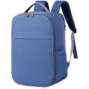 Zuquik Zaino Ryanair 40x30x20 Bagaglio a Mano 40x20x25 Ryanair Zaino da Viaggio Aereo per Easyjet 45x36x20 14 pollici Laptop con Borsa Antifurto per Uomini Donne Scuola Zaini Ragazzi Adolescenti（Azurblau）