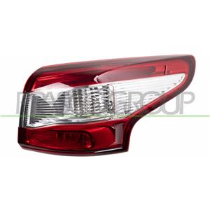 PRASCO Fanale Posteriore Destro DS7124163 per NISSAN Qashqai II - Luce di Coda e Posteriore