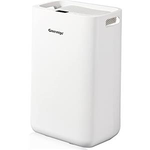Greenmigo Alpha Serie Deumidificatore 13L/24h(ALPHA-Q13),Mini Deumidificatori Portatile per Camera da 20m² a 50m²,Contro Umidità e Muffa in Ambiente Casa,Bagno,Camera da Letto o Armadio