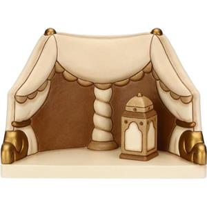 THUN - Tenda Re Magi - ceramica - Collezione Presepe Classico - 18,4 x 9,5 x 12,7 cm