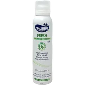SAUBER FRESH Deodorante Spray 150 ml - Protezione Lunga Durata, Pelle Fresca e Asciutta fino a 48 Ore