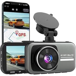 SWZEC sonovax - dash cam 4k full hd intelligente(3-inch dual recording + wifi)