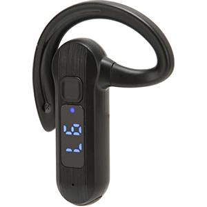 ASHATA Auricolari a Conduzione Ossea a Orecchio Singolo Bluetooth 5.2, Auricolari Wireless Ad Orecchio Aperto, Impermeabili con Display a LED, Microfono, Ricarica di Tipo C, per Guida Sportiva Aziendale