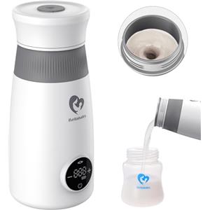 Bellababy Scalda bottiglie, scaldacollo, portatile, scaldabiberon veloce con cavo USB, scaldasalatte per bambini, scaldabiberon per casa/viaggio