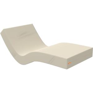 MiaSuite Materasso geriatrico articolato, misura 90x190 - Sfoderabile, Rivestimento Sanitario impermeabile