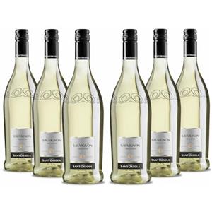 Sant'Orsola Mirage - Vino Sauvignon Frizzante, da Uva Sauvignon, Gusto Delicato, sapido, giustamente aromatico, 6x750 ml