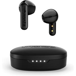 Urbanista Copenhagen 2 Cuffie Wireless Bluetooth 5.4, Auricolari In-Ear con 4 Microfoni e Cancellazione Rumore, 36h Autonomia, Custodia Ricarica USB-C, Touch Control, IPX4, Nero