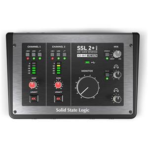 Solid State Logic SSL2 MKII - Interfaccia audio USB-C con 2 ingressi e 4 uscite, alta gamma dinamica