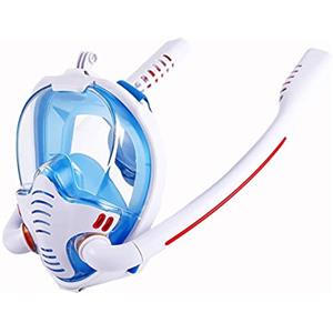 KUMIAN Mini bombola subacquea, Maschera For Lo Snorkeling Adulto Subacquea Anti Fog Full Face Maschera For Immersione Snorkel Diving Goggles Nuoto Snorkel Diving Equipment ,Pacchetti immersioni professionali