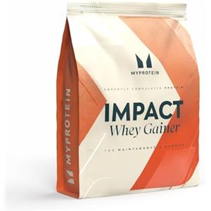 Myprotein Impact Whey Gainer | Cioccolato Liscio 2,5 kg | 29 g di Proteine | 51 g di Carboidrati | 383 kcal per porzione | Ideale per le fasi di costruzione muscolare e aumento di massa