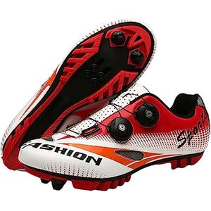 Hixingo Scarpe da Ciclismo Uomo Strada,Scarpe da Mountain Bike per Bici da Strada,Scarpe MTB Donna Road SPD Scarpe da Ciclismo da Bici Spin -T
