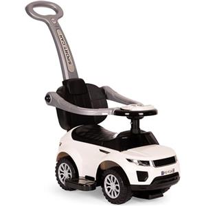 COIL Bobina Che Spinge Auto Che Spinge Auto per Bambini, Convertibile 2in1 (BIANCO)