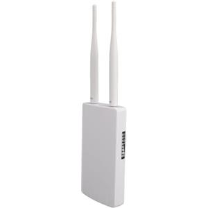Topiky Router WiFi Esterno POE con Slot per Scheda SIM, Modem 4G LTE Sbloccato da 300 Mbps con 2 Antenne 5dBi, Router Wireless 4G LTE, Router Mobile WiFi per Europa (EU)