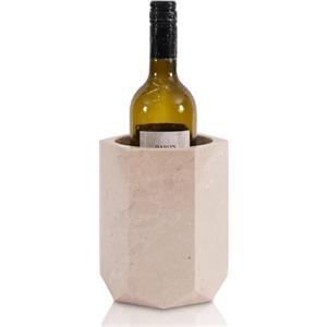 Radicaln Refrigeratore per bottiglie di vino in marmo Verona da 16,5 cm, 750 ml, refrigeratore per bottiglie di vino e champagne per feste, cucina, carrello da bar, decorazione per raffreddare e