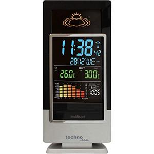techno line WS 6502 Stazione Meteo, Nero/Argento