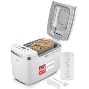 TZS First Austria - Macchina del Pane 850W - Per pane da 900g & 1350g - 14 Programmi automatici - Doratura regolabile, Timer & Funzione mantenimento calore