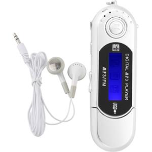 LetCart Lettore MP3 Digitale, Lettore Musicale MP3 USB Portatile con Supporto Schermo LCD Scheda Micro SD/Memoria da 32 GB Radio FM Registratore Vocale Scheda TF(Grigio)