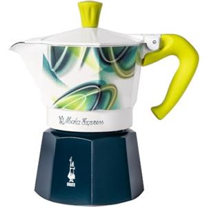 Bialetti Moka Express da 3 Tazze (130 ml) MICO, Edizione Speciale Milano Cortina 2026, Caffettiera in Alluminio, Non adatta a Induzione, Manico Ergonomico anti scottatura