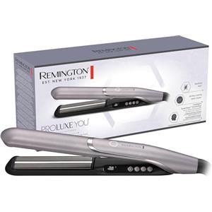 Remington Piastra per Capelli [Piastre rivestite con Diamond-Ceramic da 110 mm, Tecnologia Intelligente StyleAdapt™ che Regola il Calore] PROluxe You (9 T° 150-230°C, Capelli Lisci e Luminosi) S9880