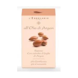 L'Erbolario Sapone All'Olio di Argan 100 g - Idratante e Antiossidante con Estratto di Foglie di Argan
