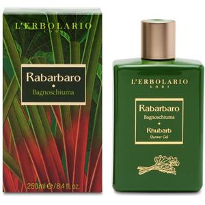 L'ERBOLARIO Rabarbaro Bagnoschiuma 250ml - Tonificante e Rinfrescante con Estratto di Rabarbaro