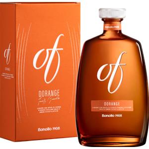 Bonollo Grappa D'Orange 70 cl - Acquavite all'Arancia in Astuccio Serigrafato
