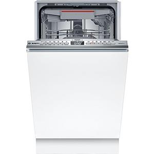 Bosch SPV4EMX25E Serie 4, Lavastoviglie da incasso a scomparsa totale, Home Connect, EfficientDry, TimeLight: Indicatore luminoso, Programma Preferito, 45 cm