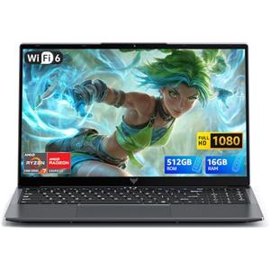 ACEMAGIC Computer Portatile Notebook Ryzen 7 5700U,8 Core, Fino a 4.3Ghz,16GB RAM,512GB SSD,AMD Radeon Integrata, Display 15.6"1080 FHD, Wi-Fi 6,Privacy Cam,BT5.0,HDMI,3 modalità di batteria