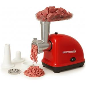 Starlyf Speed Grinder - Tritacarne Elettrico Compatto e Potente per Carne Macinata, Hamburger, Polpette, Polpettone, Salsicce, Uso Domestico
