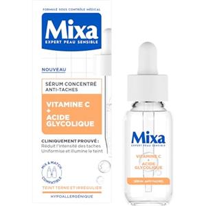 Mixa - Siero concentrato anti-macchia - Per le tinture opache - Arricchito con vitamina C e acido glicolico - 30 ml