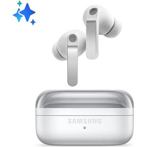 Samsung Auricolari Bluetooth Wireless In-ear con Microfono e Cancellazione del Rumore colore Bianco Galaxy Buds4 Pro - SM-R640NZWAITV