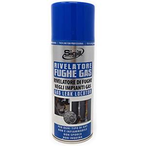 SIGILL RILEVATORE DI FUGHE DI GAS METANO E GPL SPRAY SIGILL 100% MADE IN ITALY 400ml