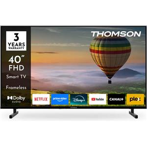 Thomson Smart TV 40 Pollici Full HD LED TiVo HDR10 Classe E Nero