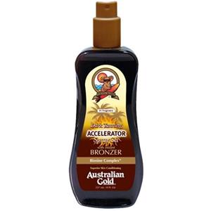 Australian Gold Dark Tanning Spray Gel 237 ml - Acceleratore di Abbronzatura con Biosine Complex e Natural Bronzers