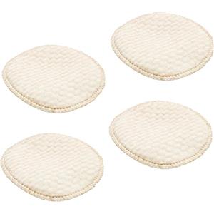 HAPINARY 4 Cuscini Per Assorbilatte in Cotone Lavabili E Traspiranti Per Madri in Gravidanza E Allattamento