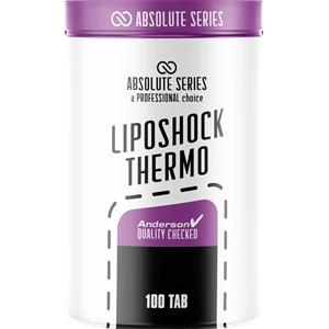 ANDERSON RESEARCH Absolute Series - Liposhock Thermo 100 Compresse: Integratore Termogenico con Acetil L-Carnitina e Estratti Vegetali per il Controllo del Peso