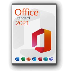 Microsoft Office 2021 Standard - Licenza Volume e per 1 PC, Compatibile 32/64 bit, Garanzia Sostituzione a Vita